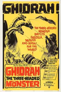 poster of Ghidorah, the Three-Headed Monster